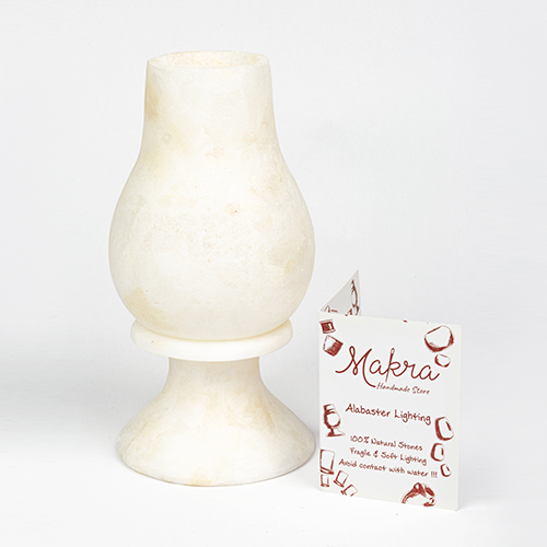 Authentic Egyptian Alabaster Lamp Authentic Egyptian Alabaster Lamp